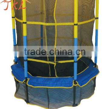 55inch mini trampoline with safety enclosure for kids