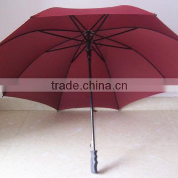 Promotional Straight Electroplated Frame 16 ribs Umbrella In Custom Color