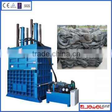 hydraulic tyre press baling machine