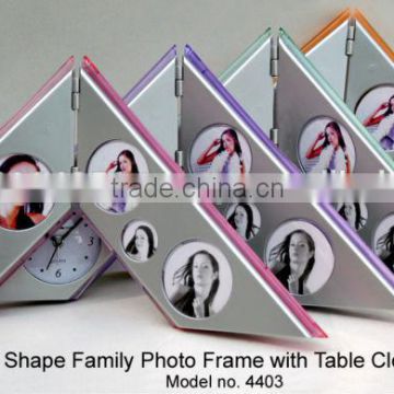 Frame with clock gifts