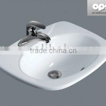 Oval Drop-In Wash Basin / Sink (L-12005)