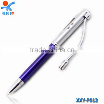 2014 high quality promotional Led ball pen
