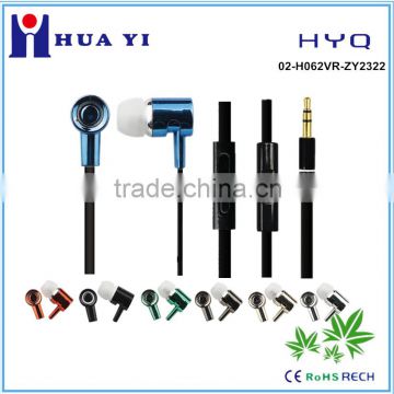 volume control & mic earphone for samsung iphone huawei