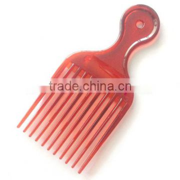 Hair accessories afro plastic comb for hair styling