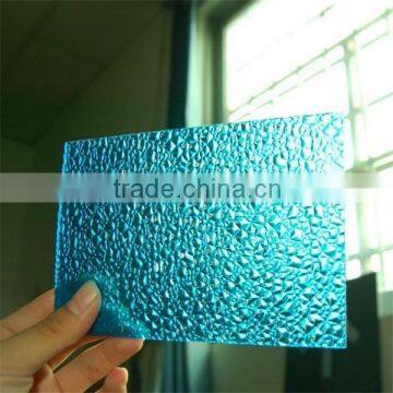 Guangdong polycarbonate sheet manufacturer policarbonate embossed rubber made in China (TN2465)