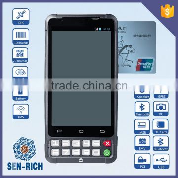 Multi-function Android Mobile POS Terminal with Card Reader, Wireless
