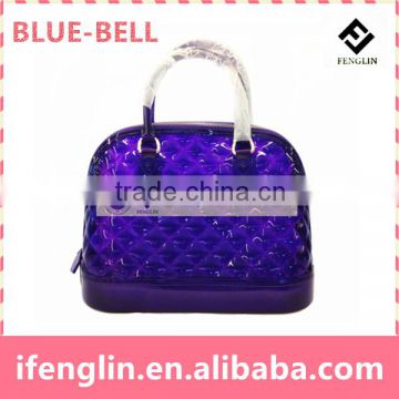 stylish pvc handbag custom crystal clutch bag for woman