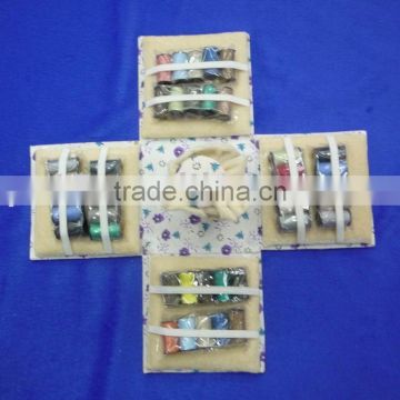 including 40pcs sewing thread folding sewing box