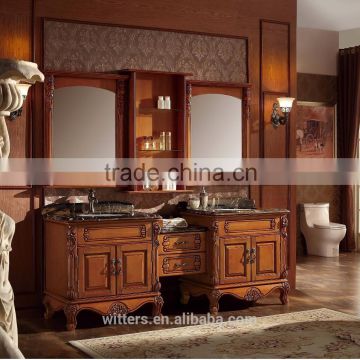 Classic big bathroom vanity cabinet for big bathroom WTS1610