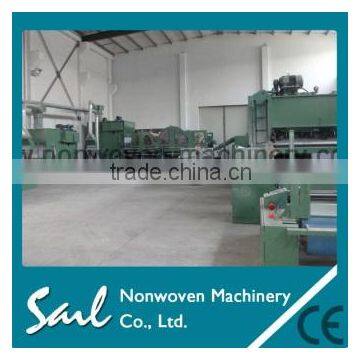 new type Nonwoven Waste Felt Hot Melting Production Line