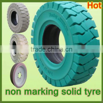 top quality electric forklift trucks spare parts, 5.00-8 non marking solid tires