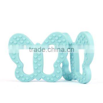 100% food grade silicone raw material safety baby teether