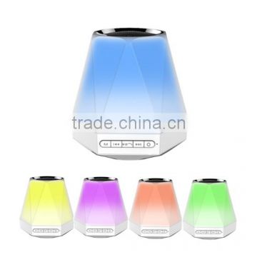 Wireless Colorful dazzle LED light Mini bluetooth speaker with LED light