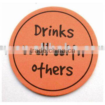 no moq in 2015 new beer mat for bar, club, caffe