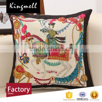 Customized 2017 cotton linen cushions for sofas hot cushions