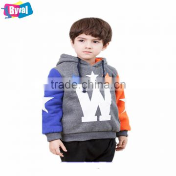 2016 new design fashionable high quality child hoodie