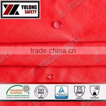 EN471 Polyester Cotton Fluorescent Fabric For Uniforms
