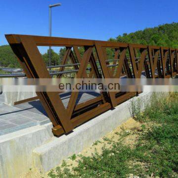 weathering corten steel EN10025-5 S355J0WP