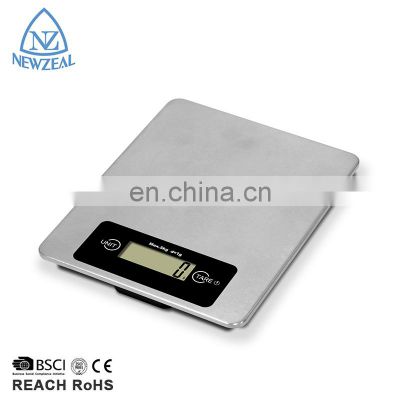 Waterproof Stainless Steel Surface Digital Electronic SS Kitchen Scale