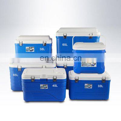 Combo Plastic Outdoor Insulated Cooler Box For Food Transport  32L 33L 38L 45L 65L 85L