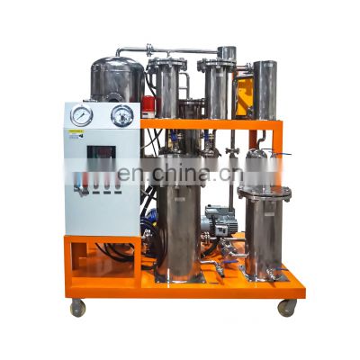 COP-S Stainless Steel  Highly Effective Vacuum Used Vegetable Oil Cleaning Recycling Equipment