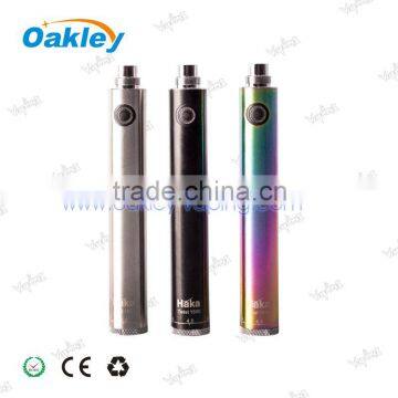2014 Oakley new electronic cigarette ego HAKA twist 1500mAh battery