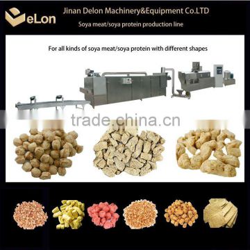 Textured soya bean processing line