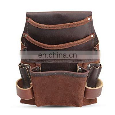 2019 Wholesale cheap leather carpenter tool pouches