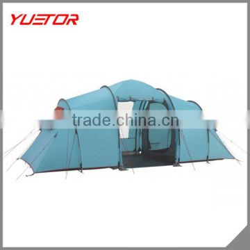 Big capacity outdoor heavy duty family camping tunnel tent