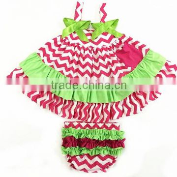 wholesale baby christmas polka dot swing set with bloomer set baby boutique swing set
