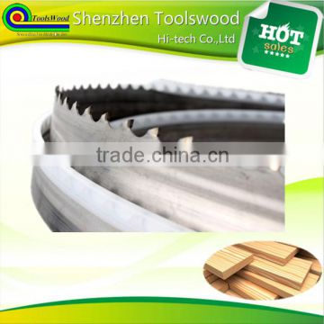High bending resistance TCT band saw blade for wood