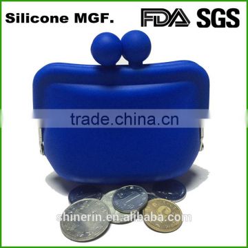 Alibaba factory wholesale purse oem promotion silicone coin purse for Europe