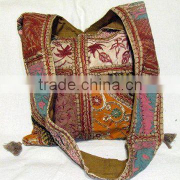 An Exclusive Tribal Vintage Sari Patchwork shoulder bags, Bohemian Tribal Shoulder bags,wholesale bohemianstyle handbags