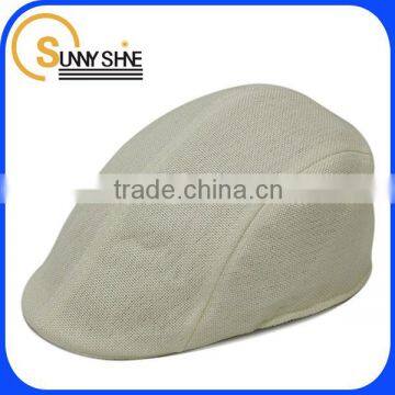 Sunny Shine custom beige beret hats for men