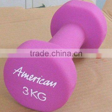 2014 newest neoprene covered dumbbell