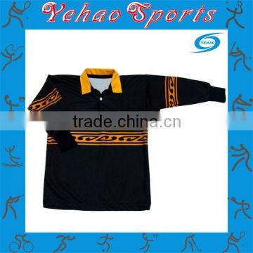 High Quality Sublimated Custom Rugby Jerseys Long Sleeve