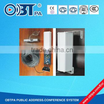 OBT-POE902 POE Switch Outdoor Speaker, IP POE Wall Mount Column Speaker
