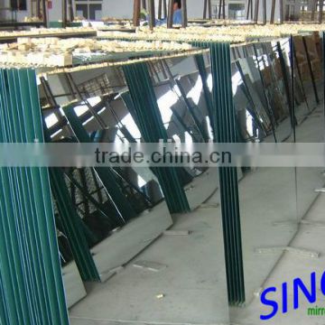 China High Quality Double Coated 3mm Aluminum Mirror, max 2134 x 3300mm