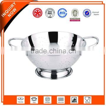 With double handle universal metal vegetable bsket