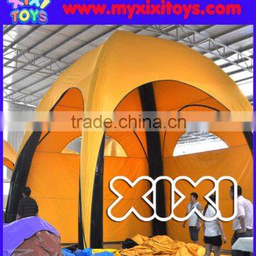 Outdoor event airtight inflatable spider tent for sale, inflatable igloo tent for party