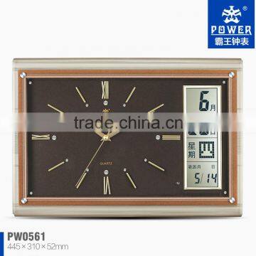 fashional design wall clocks battery operated