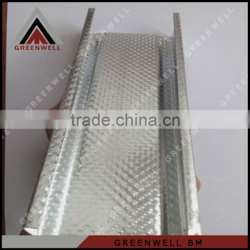 C channel galvanized drywall structural steel stud