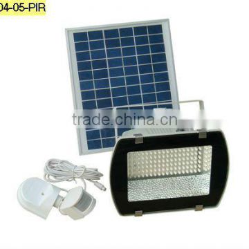 5W led sensor light--solar charge,Lead-Acid battery,108LED,Aluminum,PIR control