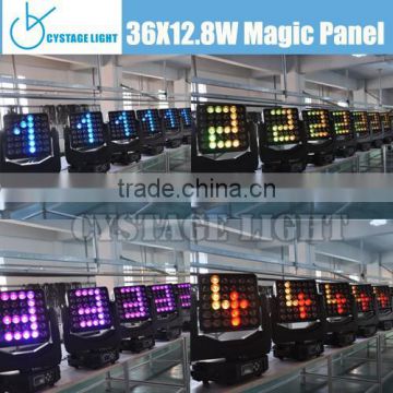 36X12.8W 4-In-1 Magic Panel Led Moving Head Light