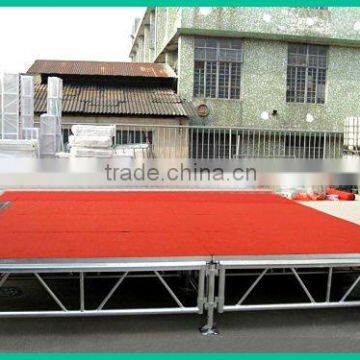2015 RP Hot sale classic design outdoor event movable stable stage