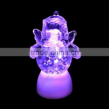 LED color changing holiday party decoration gifts angel night light