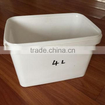 China huangyan square 20 liter plastic pail bucket mould with lid