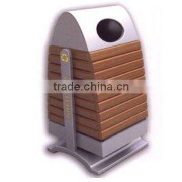 Outdoor Triangle Steel Dustbin BH20504