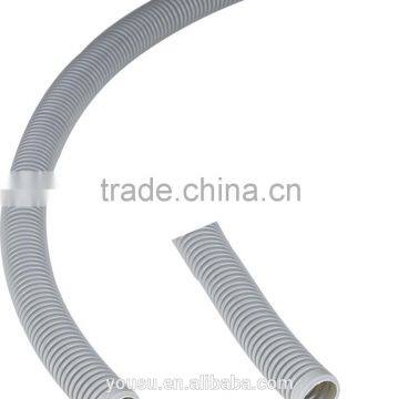 20mm diameter white color flexible corrugated pvc conduit