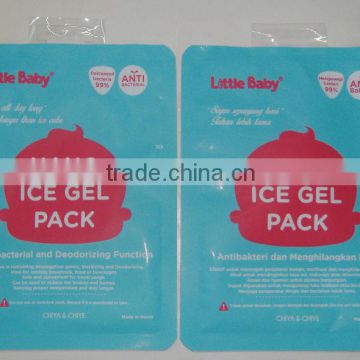 Antibactrial coated Nano Silver Ice Pack Reusuable Cold Pack